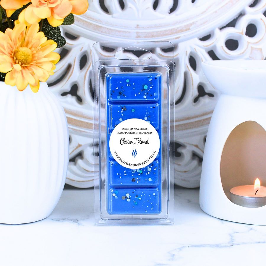 Ocean Island Scented Wax Melts (Seychelles) Tropical Fruity Summer Scent