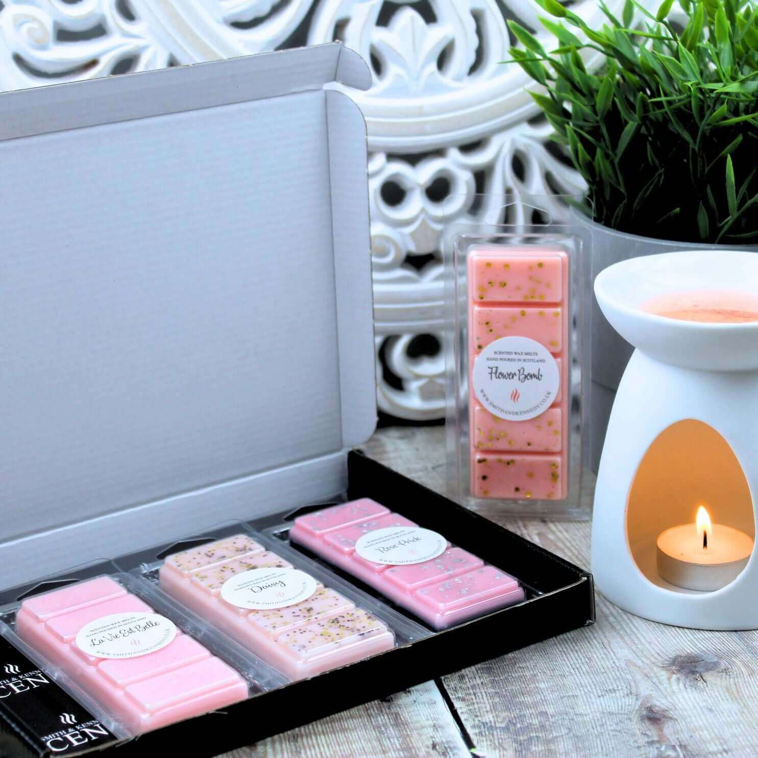 Home scents shop wax melts
