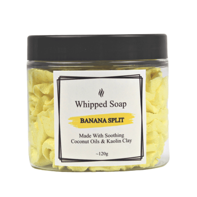 Banana Split Whipped Soap / Shower Fluff