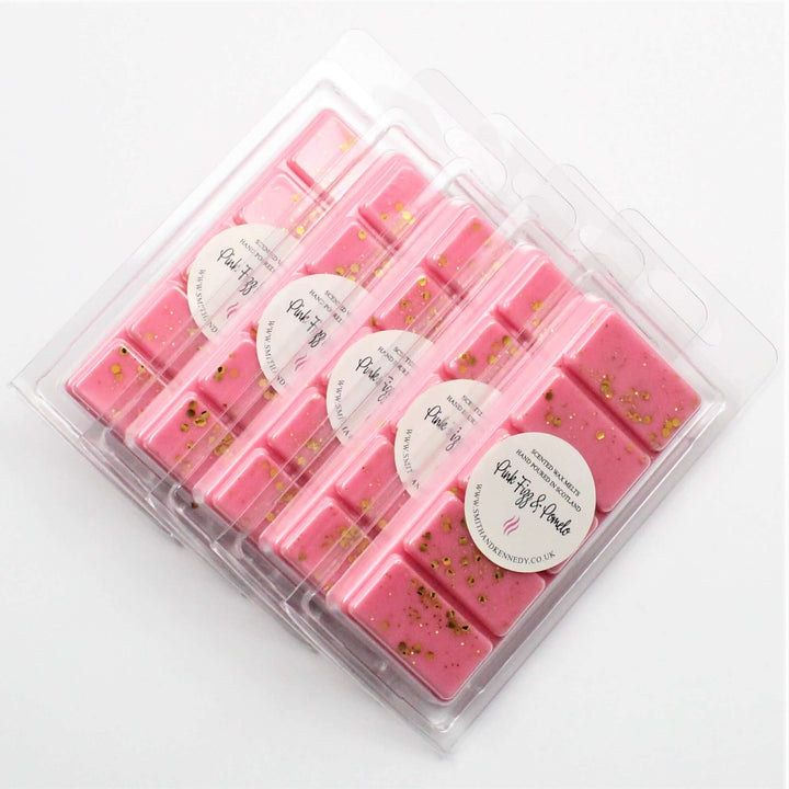 Pink Fizz & Pomelo Scented Wax Melts, Fruity Wax Melts