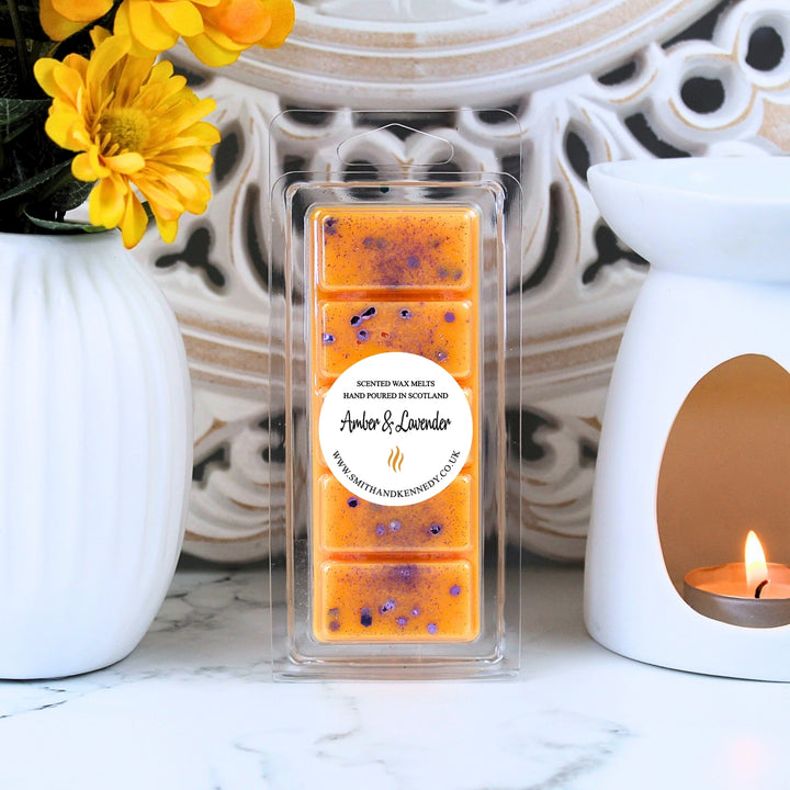 Amber &amp; Lavender Wax Melt