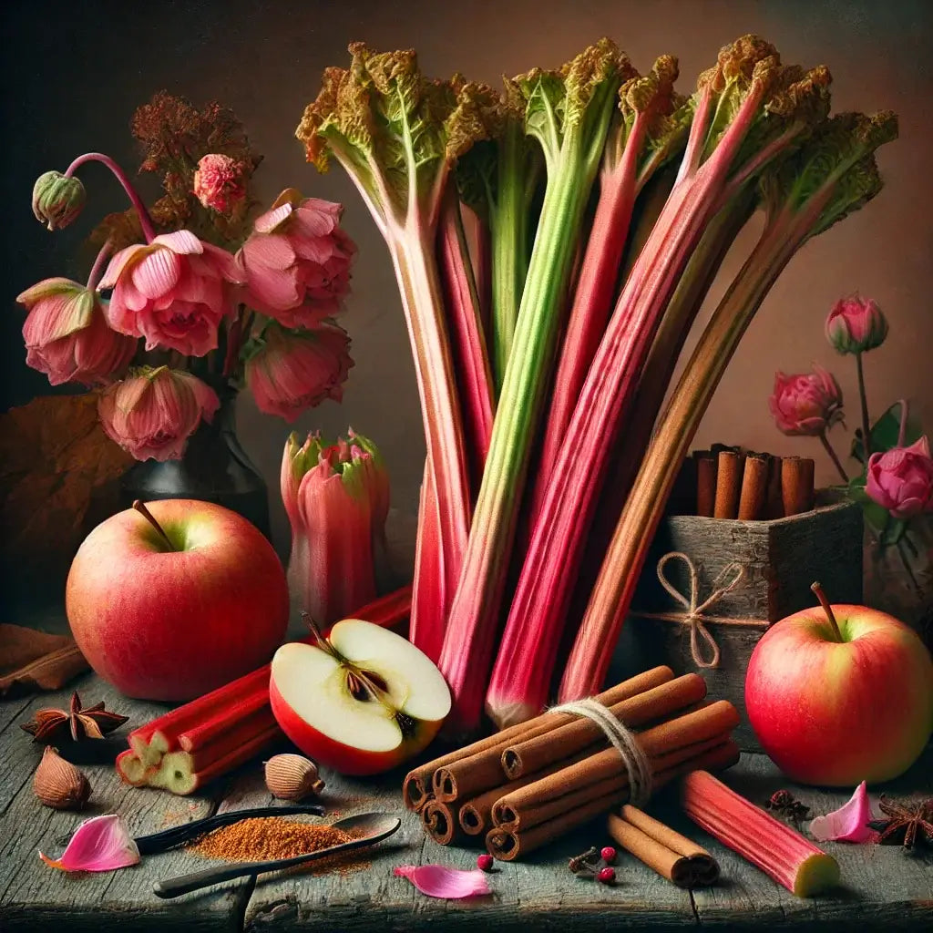 The Best Autumn Wax Melts - Spiced Rhubarb & Cinnamon Wax Melt