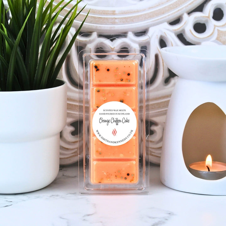 Orange Chiffon Cake Wax Melt
A warm, indulgent bakery-inspired wax melt.
