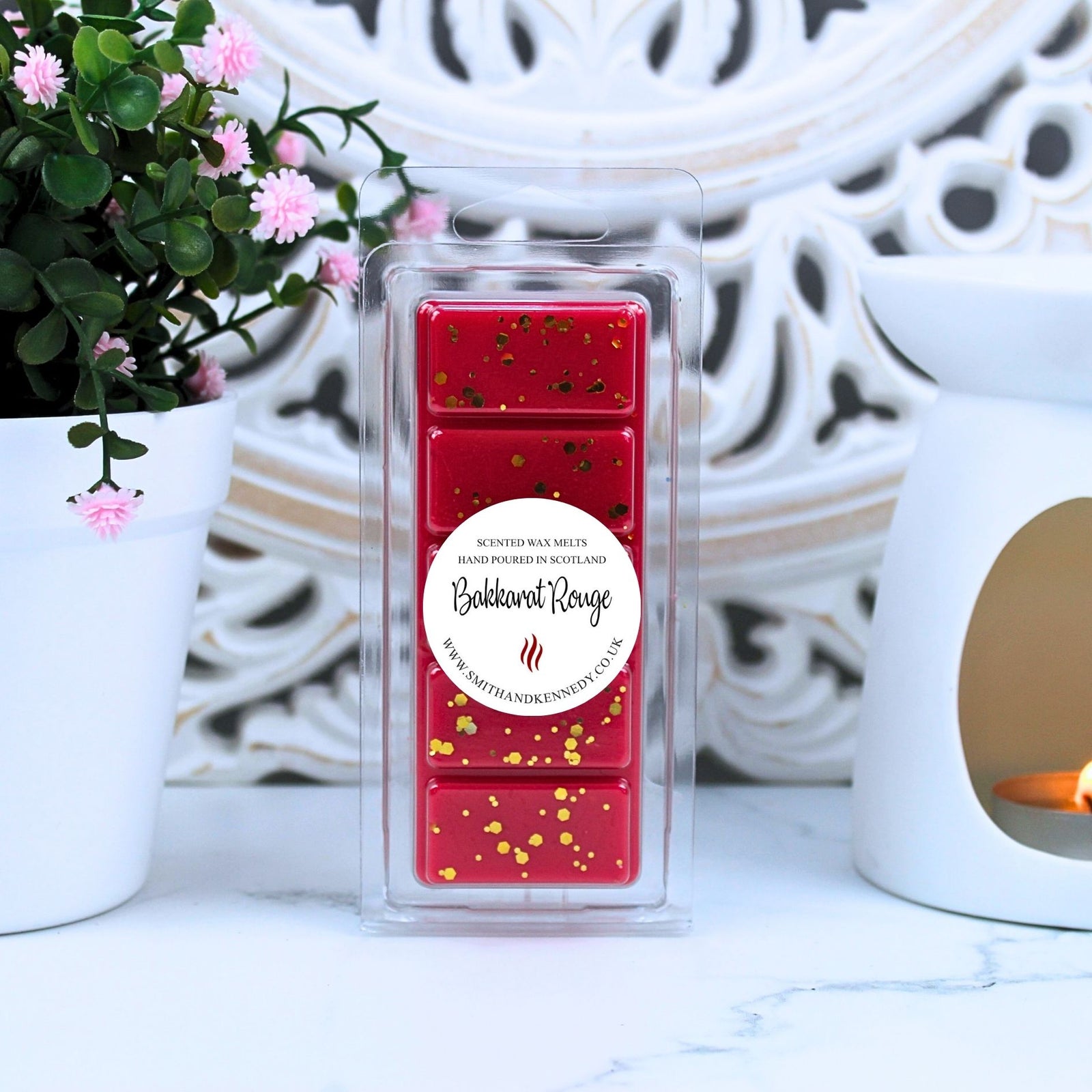 Bakkarat Rouge Perfume Inspired Wax Melt, Strongest Wax Melts UK