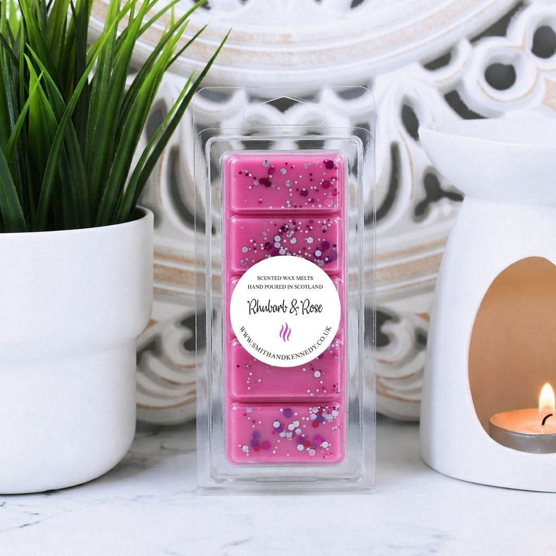 Rhubarb &amp; Rose Wax Melt