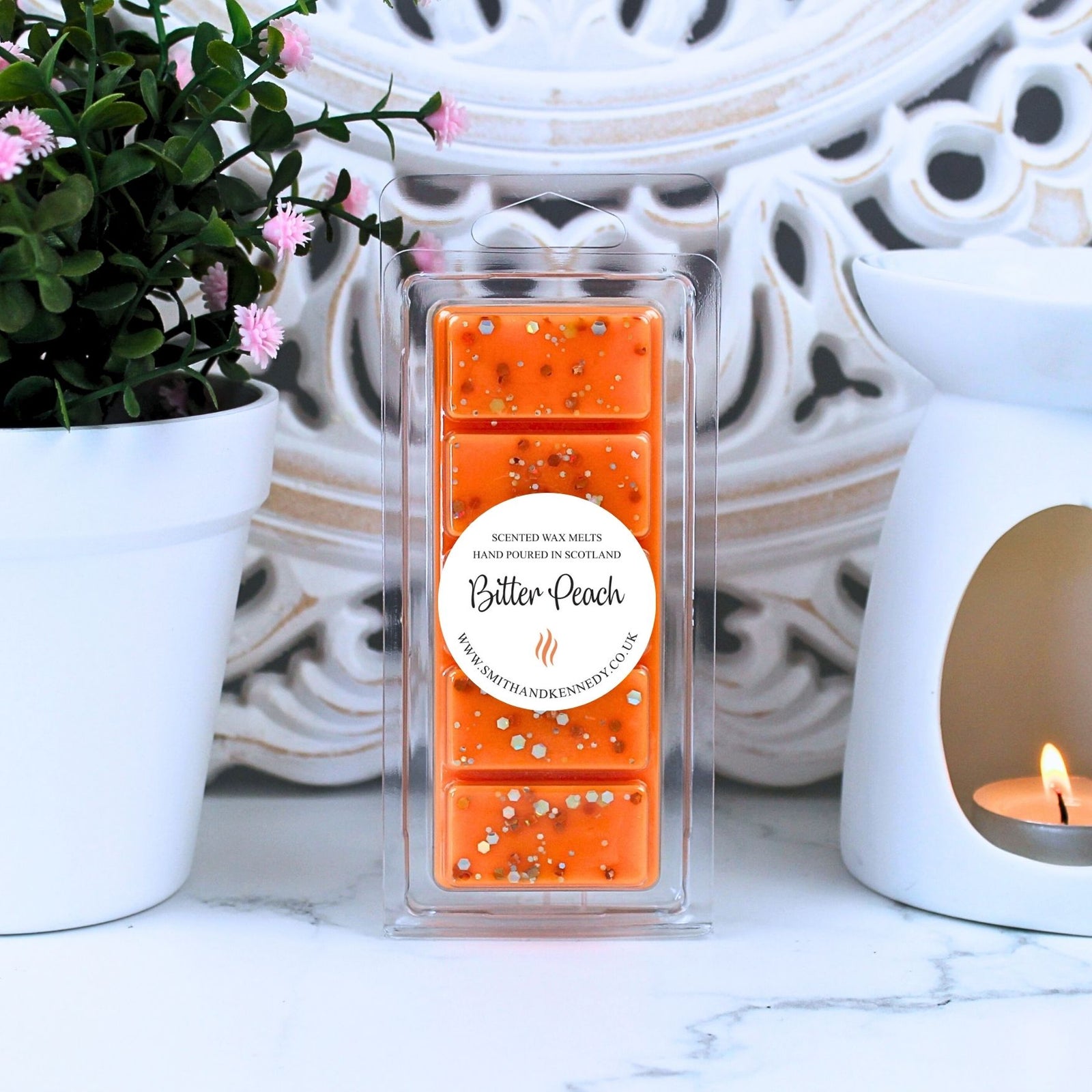 Bitter Peach Perfume Wax Melt, Best Wax Melts UK