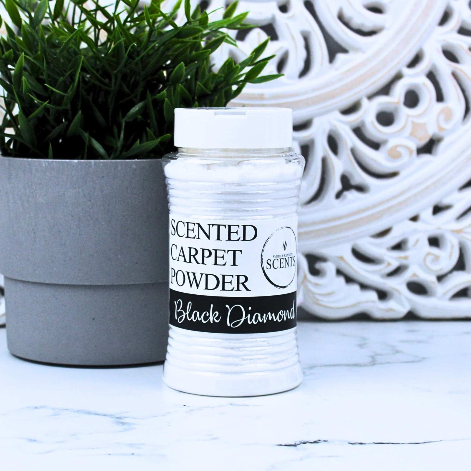 Black Diamond Scented Carpet Freshener Powder / Odour Eliminator