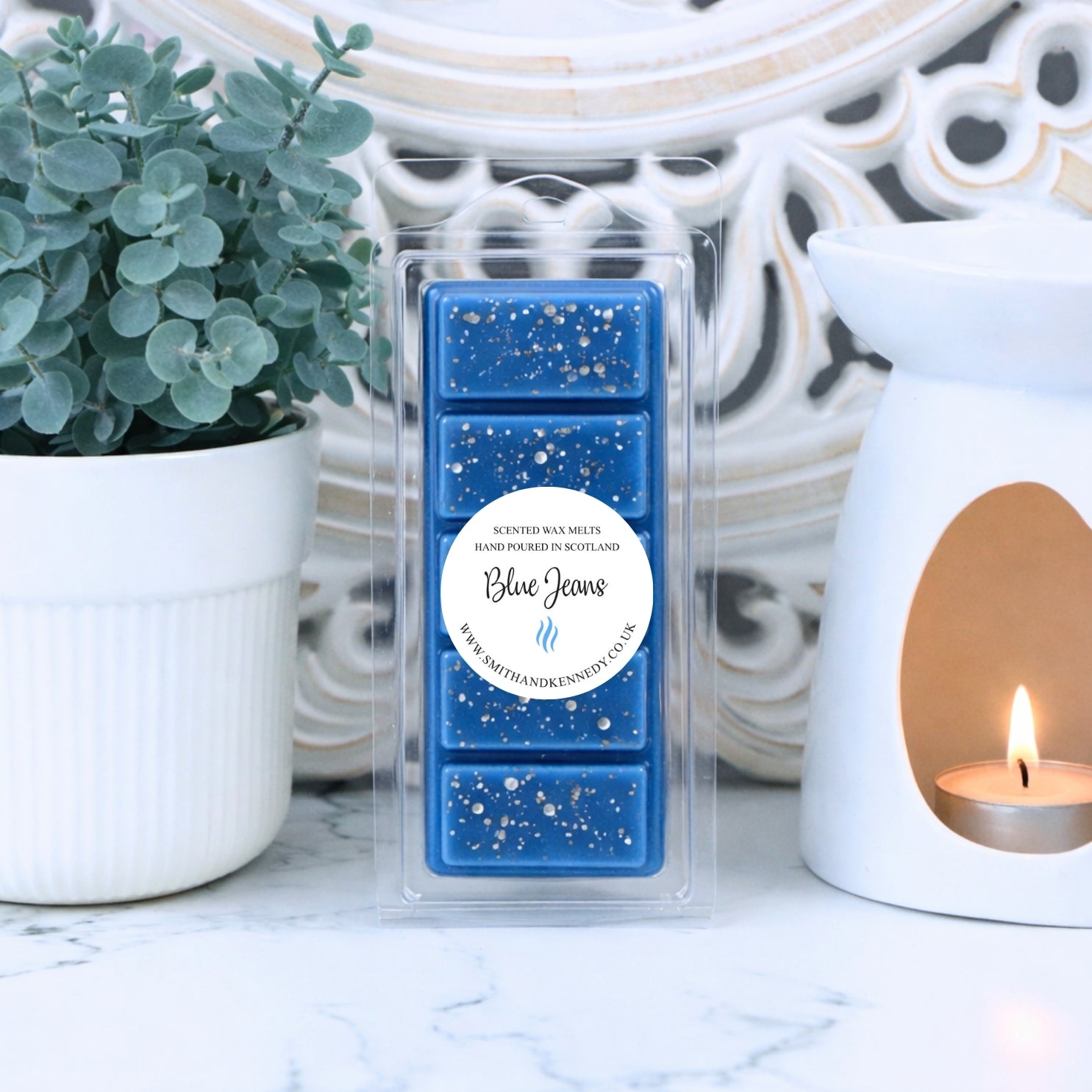 Blue Jeans Aftershave Inspired Wax Melt Snap Bar