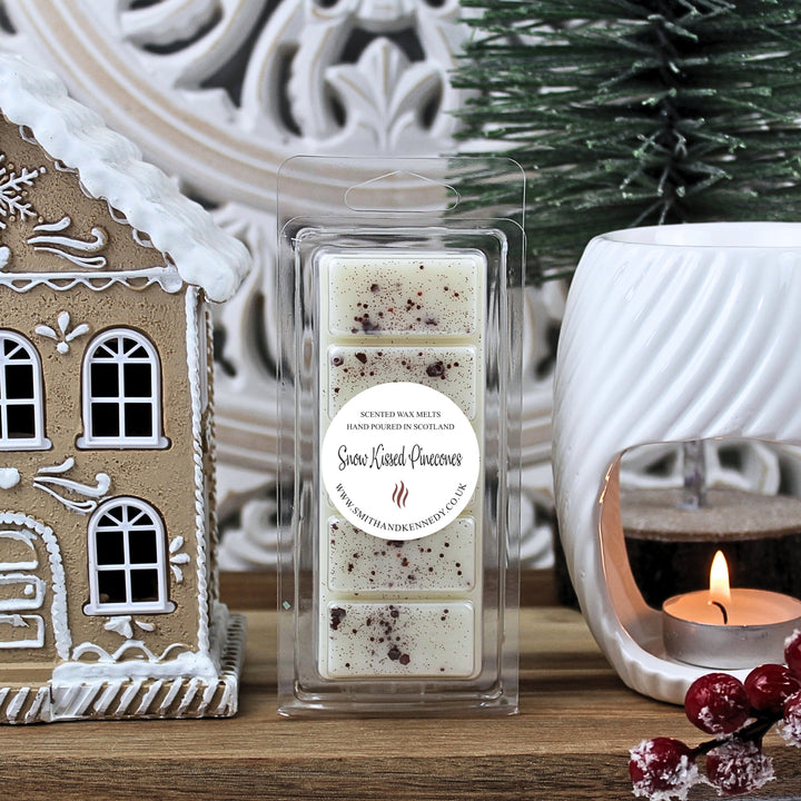 Snow Kissed Pinecones