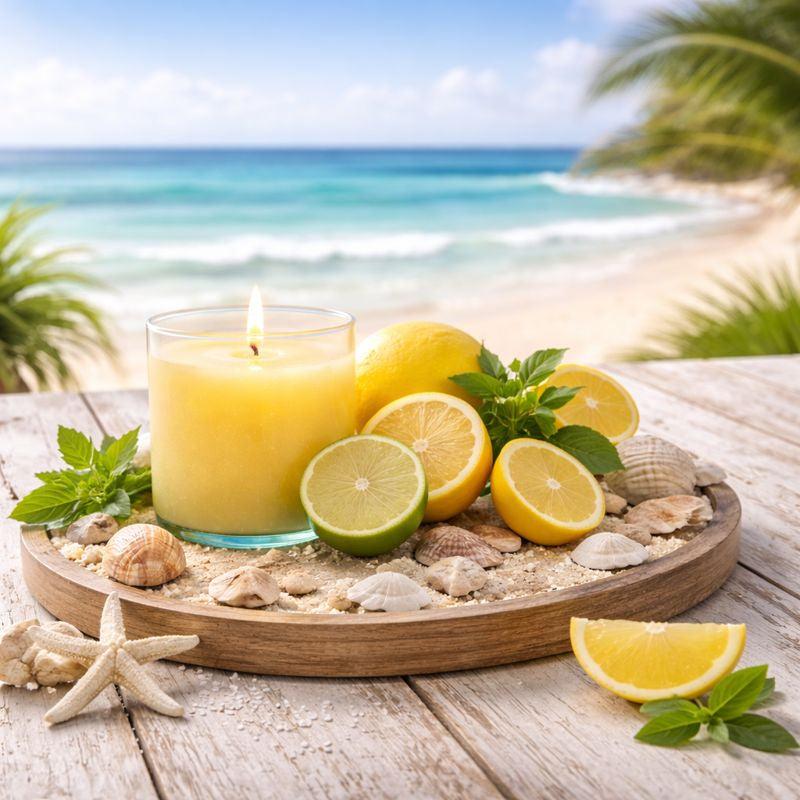 Citrus & Ocean Breeze Wax Melt Snap Bar / Clean Fresh Scent