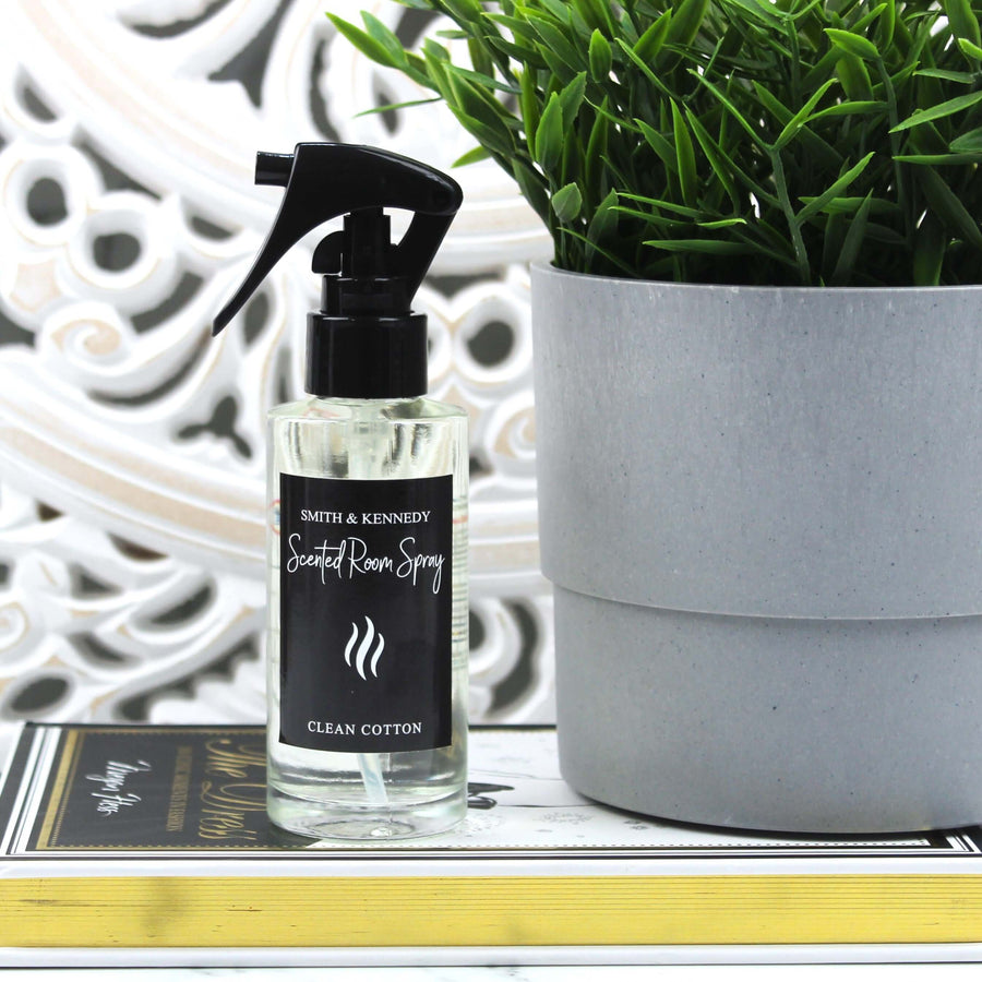 Clean Cotton Scented Room Spray By Smith &amp; Kennedy Scents