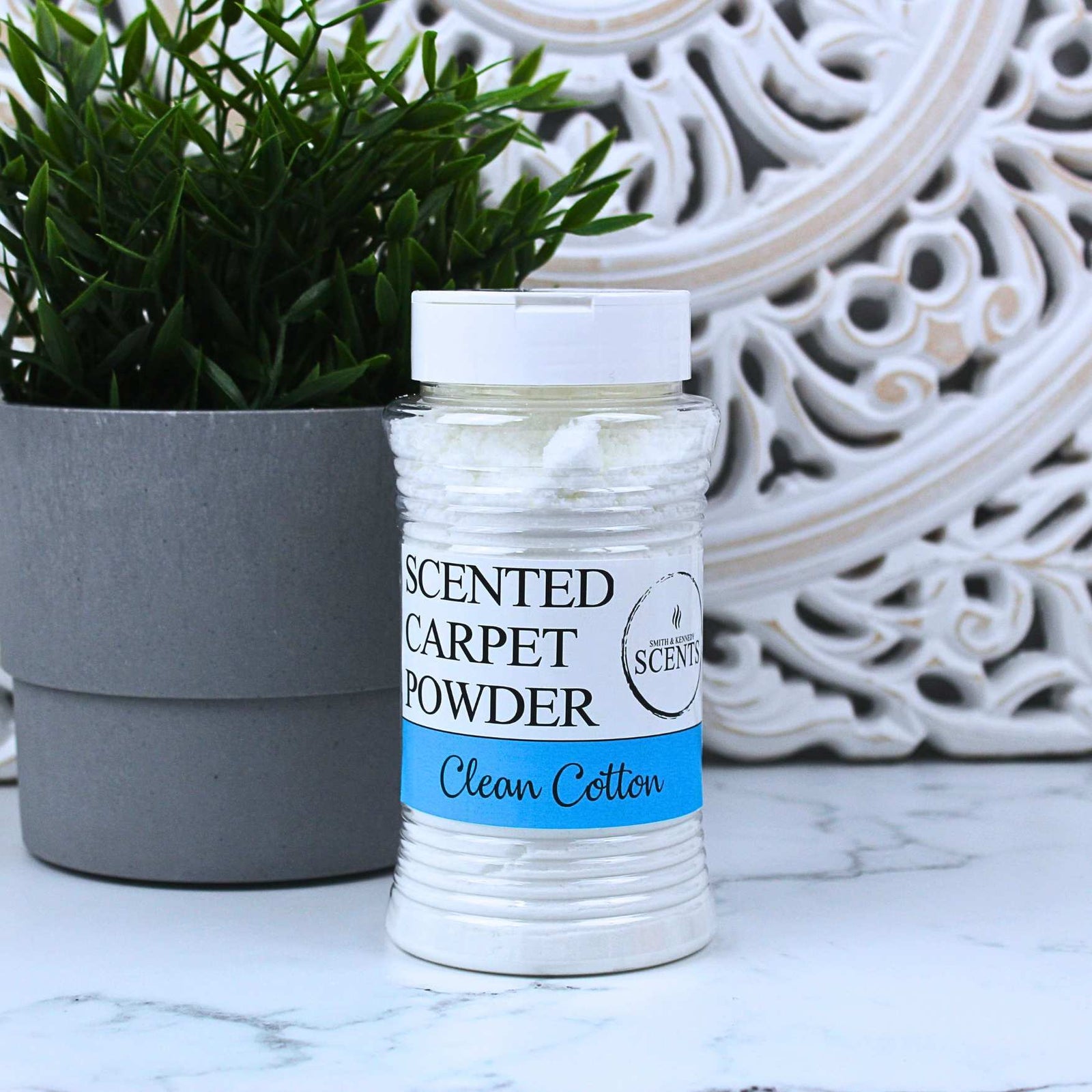 Clean Cotton Scented Carpet Freshener Powder