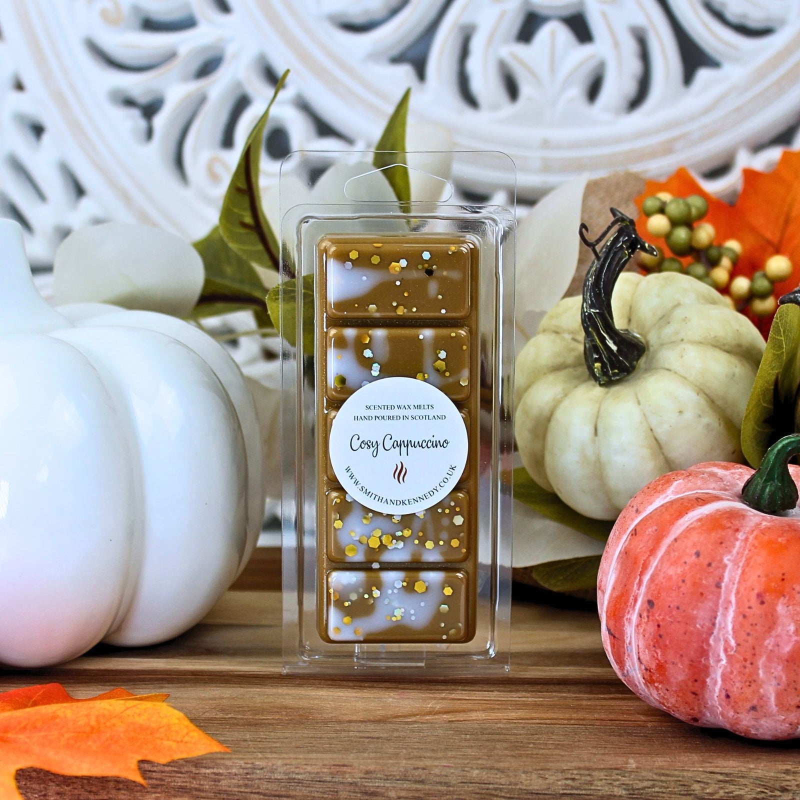 Cosy Cappuccino Autumn Wax Melt - Best Autumn Wax Melts UK