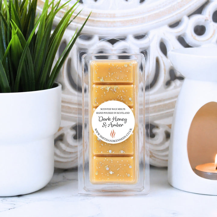 Dark Honey &amp;amp; Amber Wax Melt Snap Bar