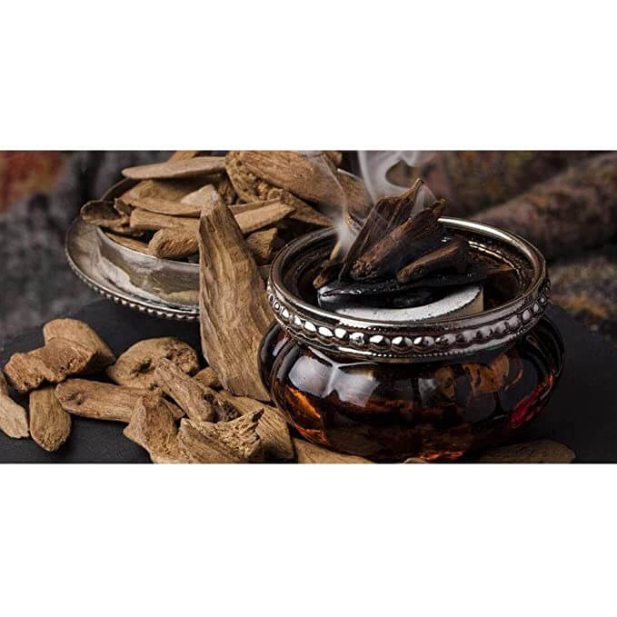 Dark Oud, wood Leather Smoke Wax Melts