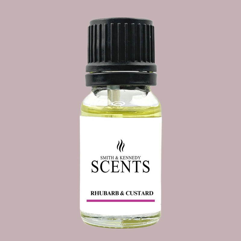 Rhubarb & Custard Electric Aroma Diffuser Oils By Smith & Kennedy Scents UK 