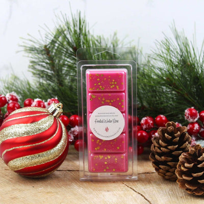 Frosted Winter Rose Christmas Wax Melt