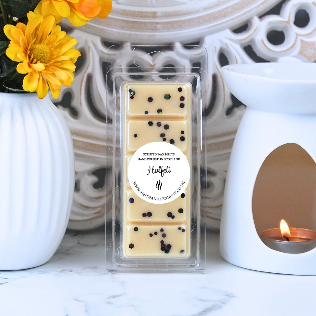 Halfeti A woody floral perfume wax melt, inspired by the Middle East