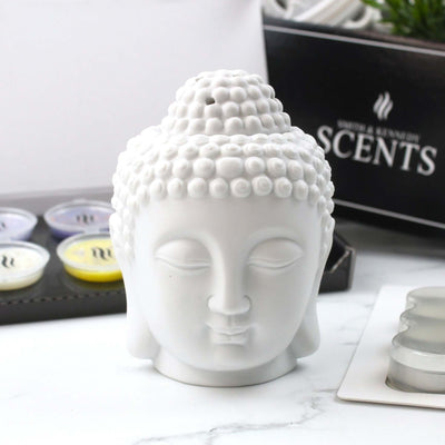 Buddha Burner & Lavender Wax Melt Gift Set