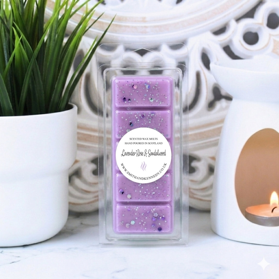 Lavender Rose &amp; Sandalwood Wax Melt Snap Bar&nbsp;