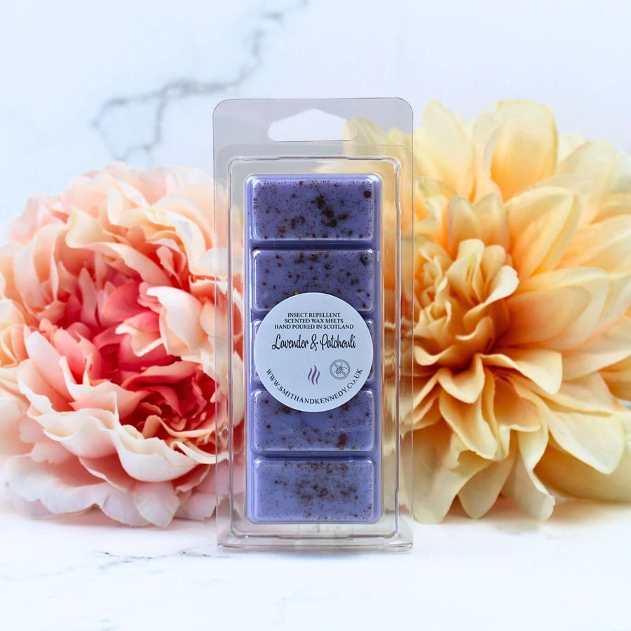 Lavender &amp; Patchouli Wax Melts Insect Repellant With Citrepel