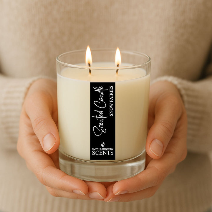 Snow Fairies 2 Wick Candle