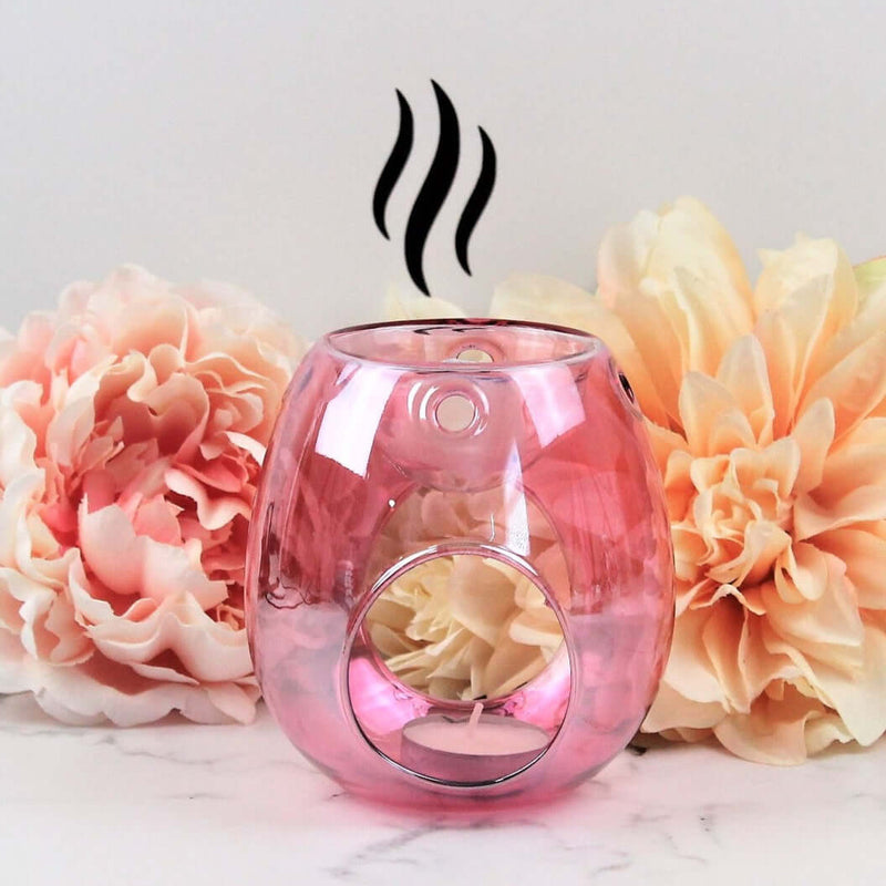 Pearl Pink Wax Melt Burner / Wax Melt Warmer