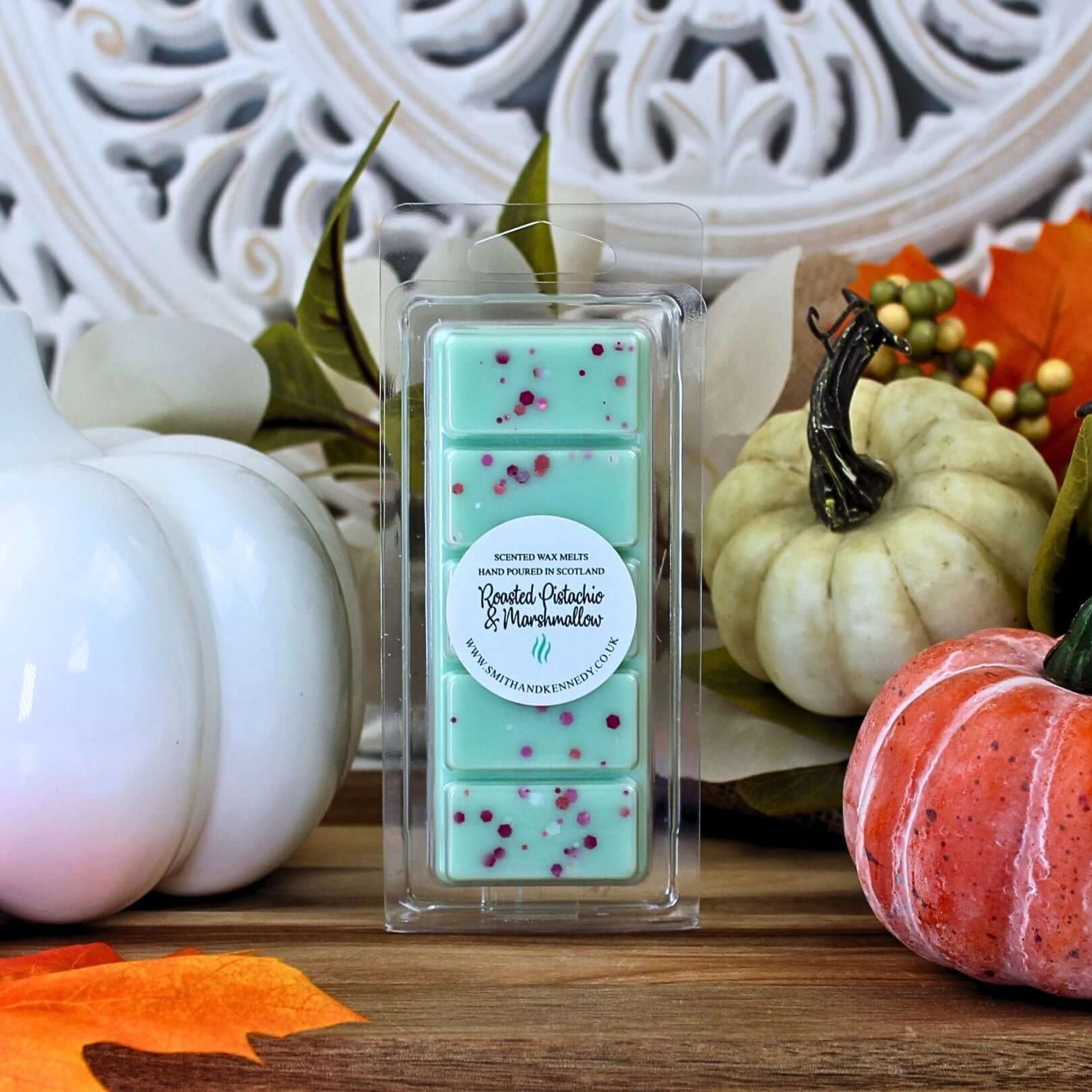 Roasted Pistachio & Marshmallow Autumn Wax Melt 