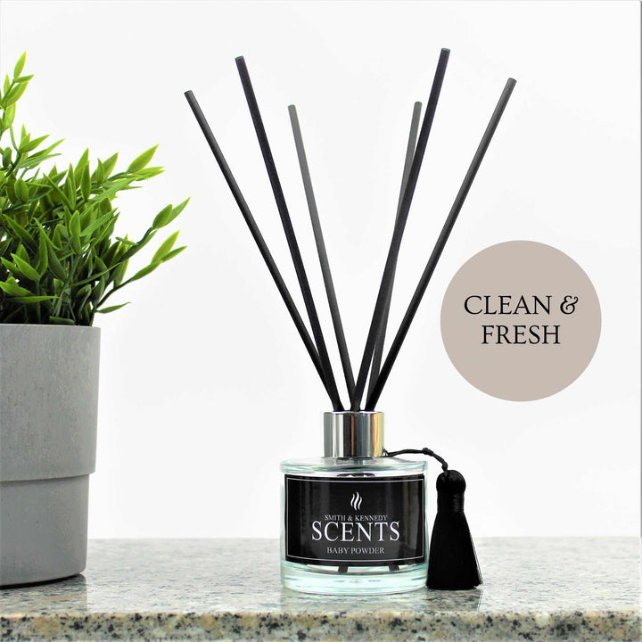 Scented Reed Diffuser Amber &amp; Sweet Orange