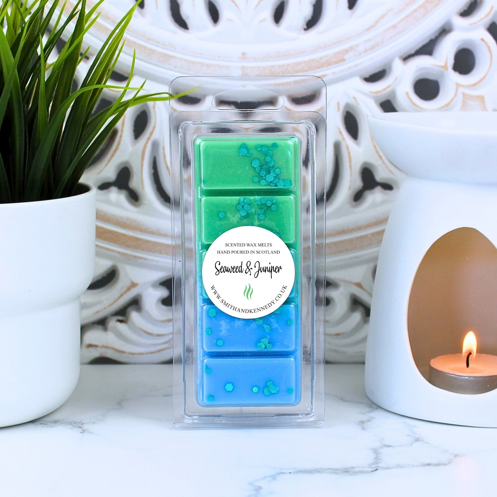 Seaweed & Juniper Wax Melt – Fresh Coastal Scent Best Wax Melts UK
