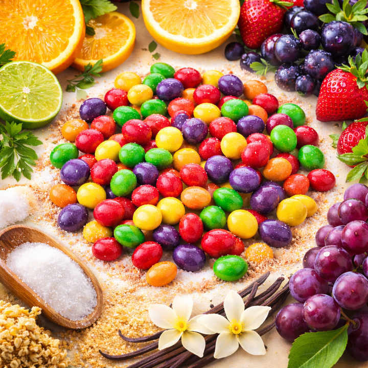 Sweet fruity Skittles wax melt by Smith &amp; Kennedy Scents