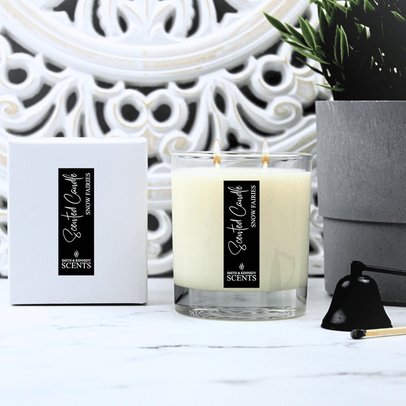 Snow Fairies 2 Wick Candle