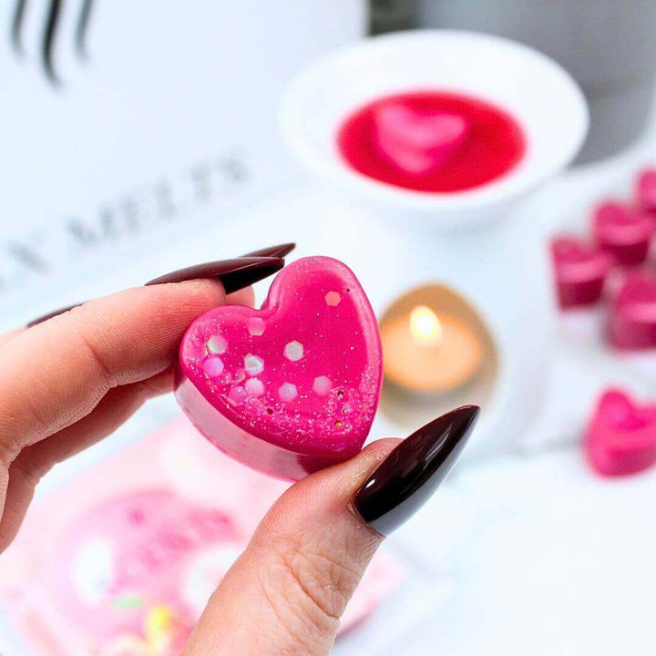 Snow Fairies Wax Melt Hearts Pack of 9 By Smit & Kennedy Scents UK