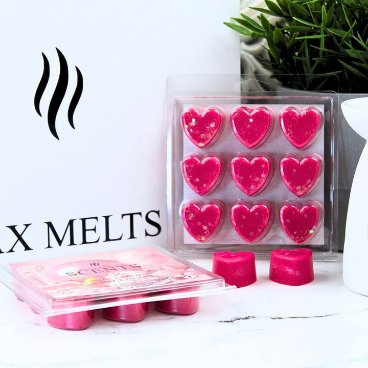 Best Snow Fairies Wax Melt Hearts Pack of 9 / Gifts Under £10