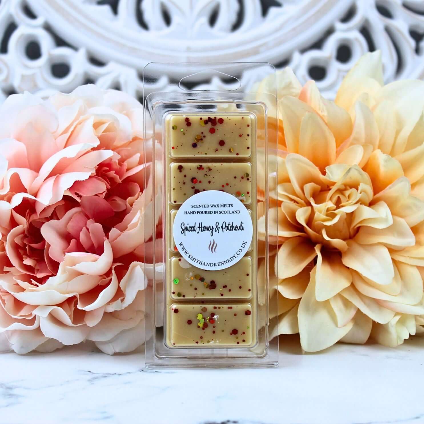 Spiced Honey And Patchouli Wax Melt / Smith & Kennedy Scents UK