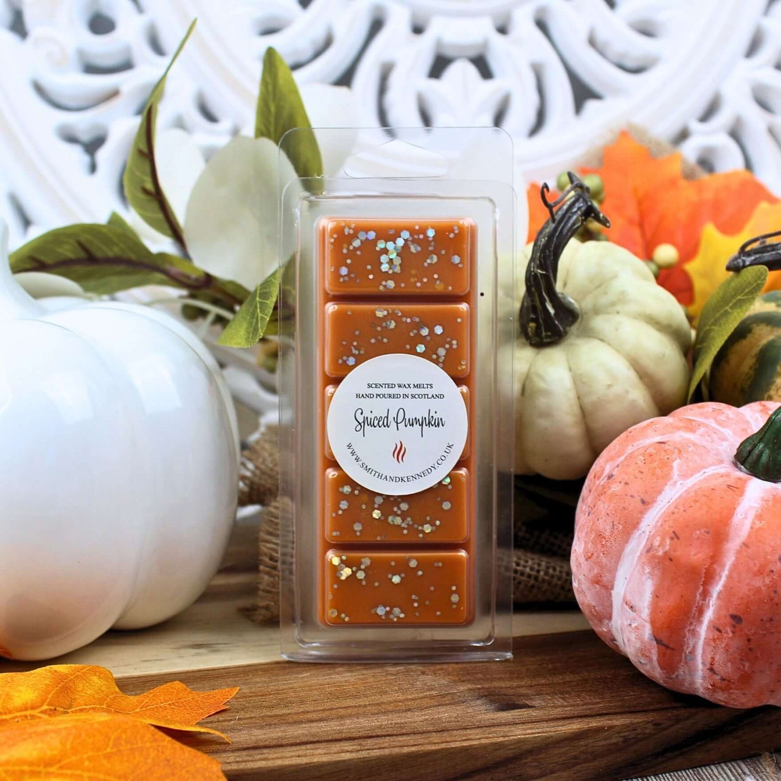 Autumn Wax Melt - Spiced Pumpkin - Cosy Warms Autumn Scent