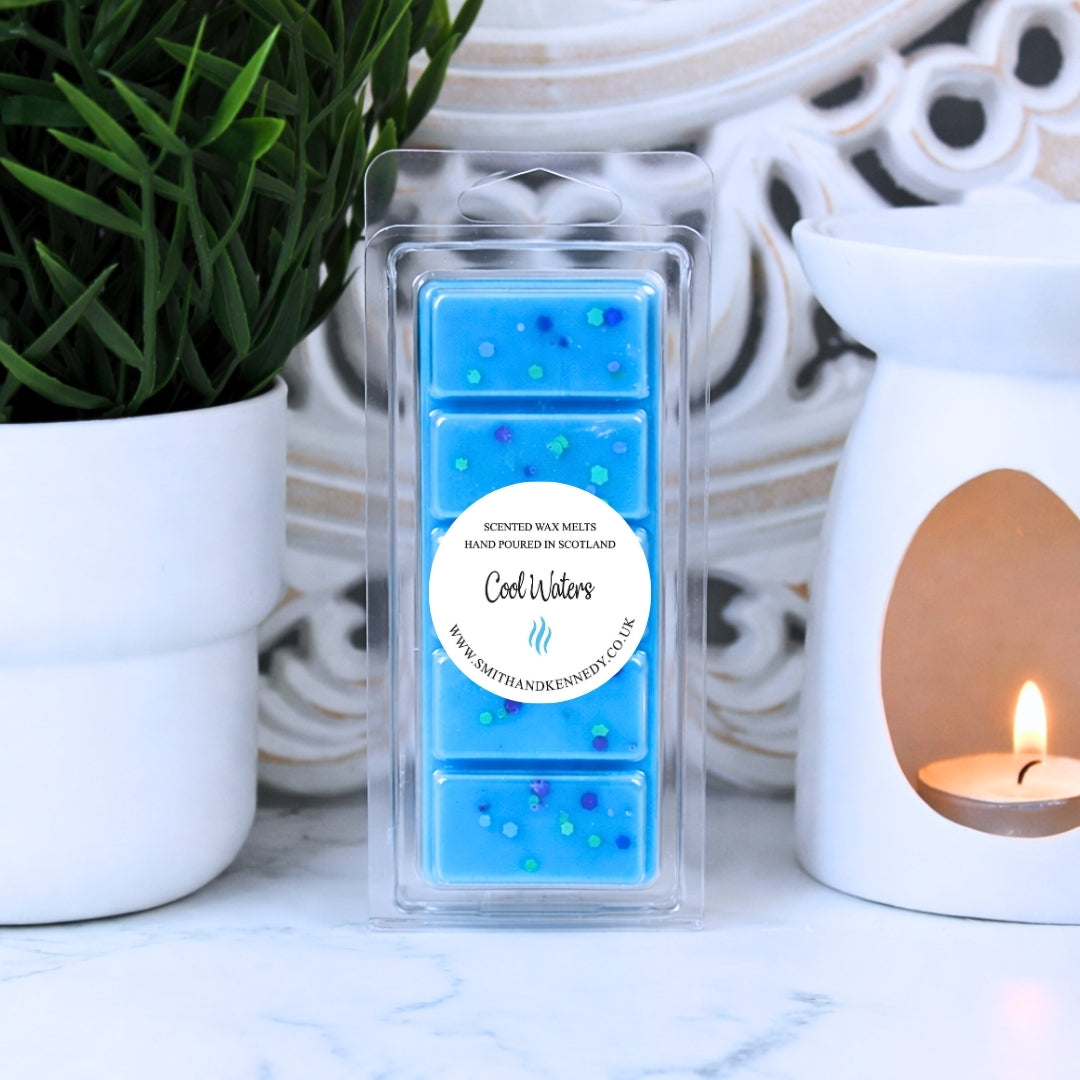 Cool waters Aftershave Inspired Wax Mel Snap Bar - wax Melts For Men UK