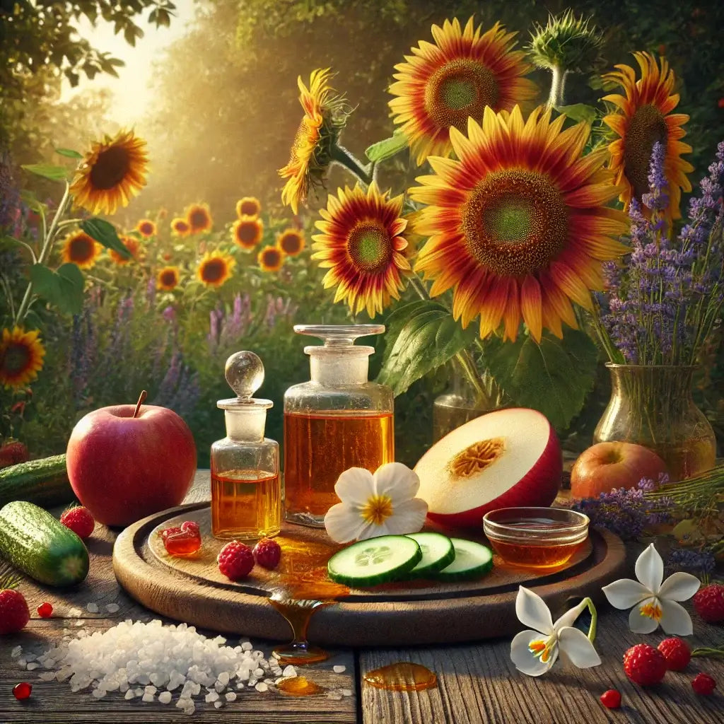 Warm Amber Sunflower Wax Melt, Strongest Smelling Wax Melts UK