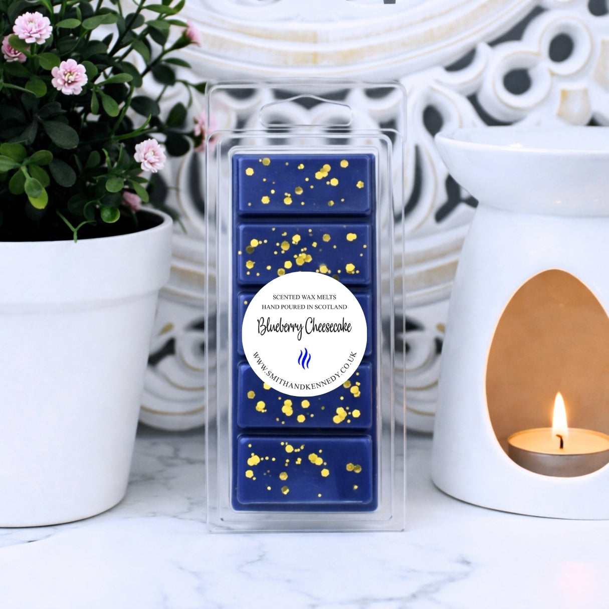 Blueberry Cheesecake Wax Melt - Bakery Inspired Scent.  By Smith & Kennedy Scents UK