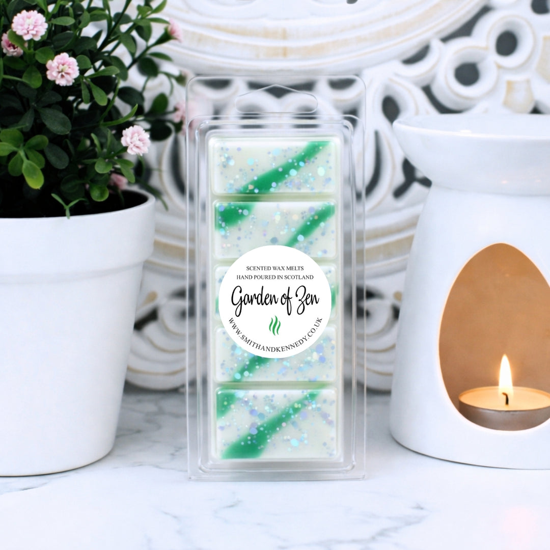 Garden of Zen Wax Melt Snap Bar Relaxing Spa Linke Scent UK