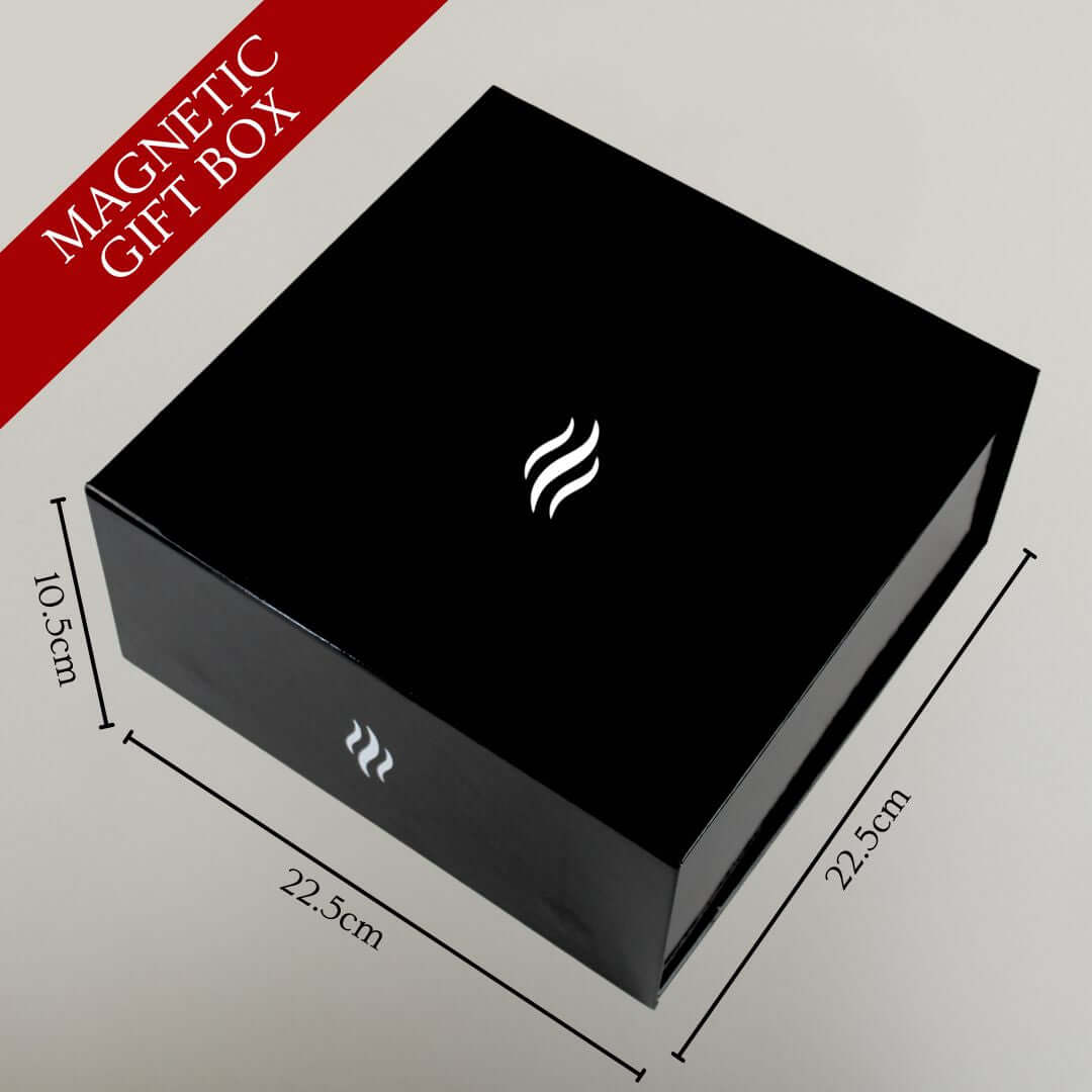 Black Magnetic Storage Box / Smith & Kennedy Scents UK