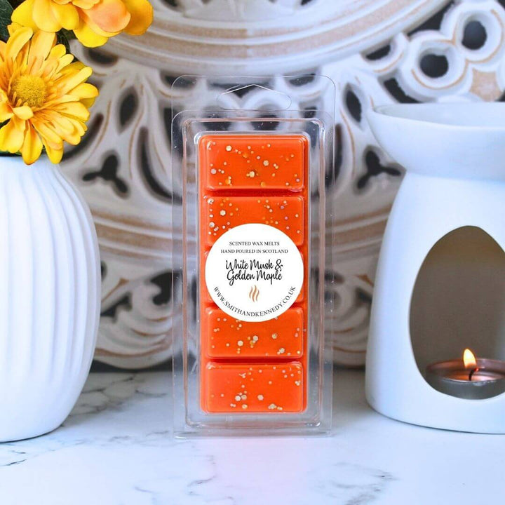 White Musk &amp; Golden Maple Wax Melt