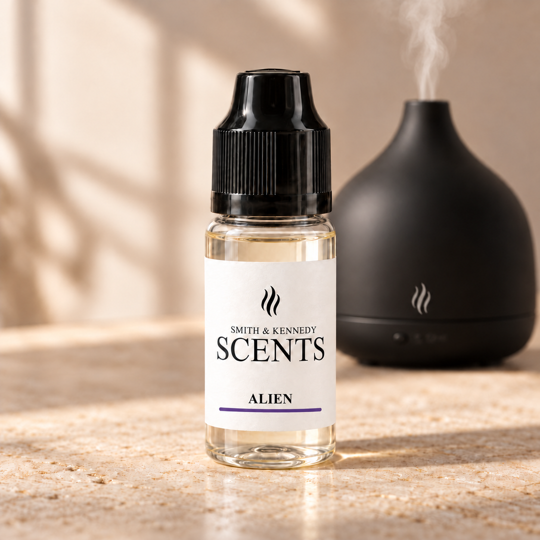 Alien aroma oil in 10ml plastic bottle with electric diffuser