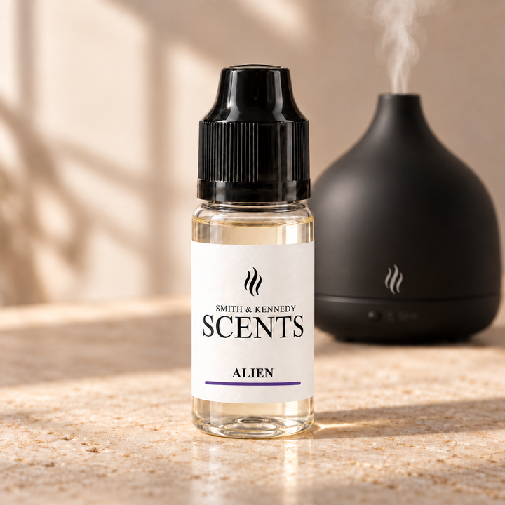 Alien aroma oil in 10ml plastic bottle with electric diffuser