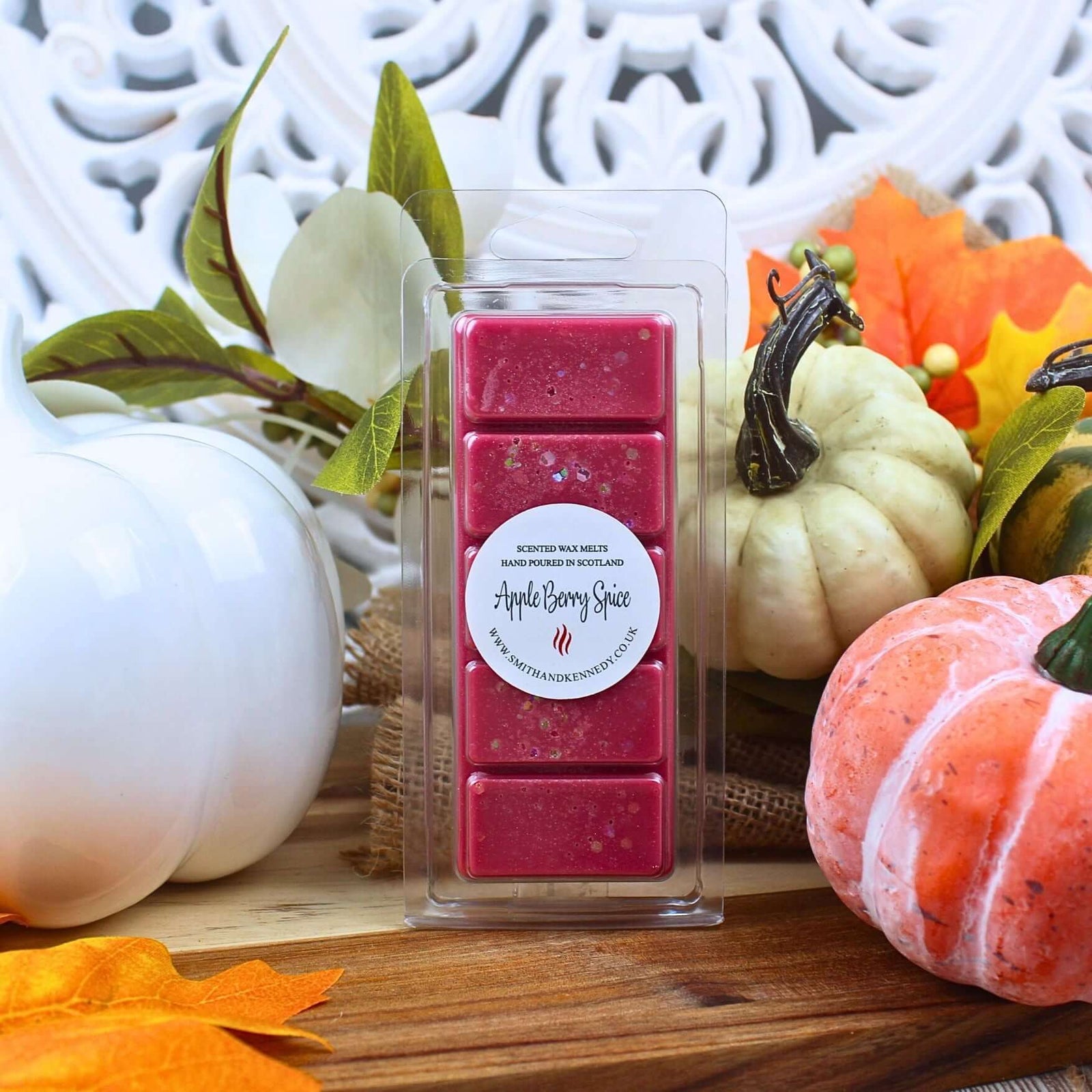 Apple Berry Spice Autumn Wax Melt / Best Wax Melts in the UK