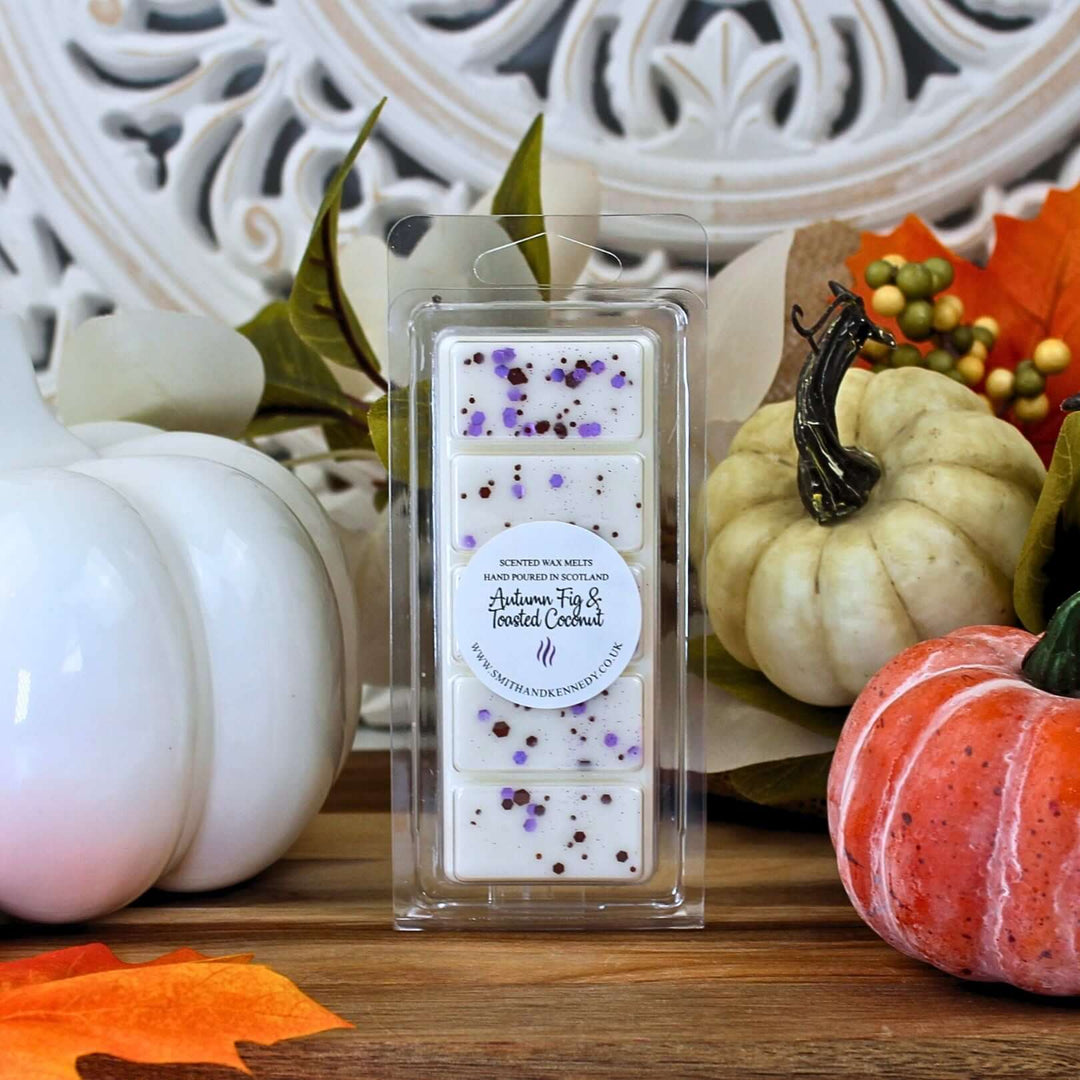 Autumn Fig &amp; Toasted Coconut Wax Melt | Smith &amp; Kennedy Scents UK