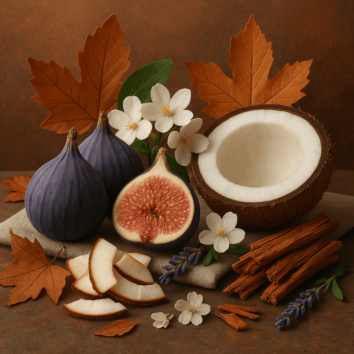 Autumn Fig &amp; Toasted Coconut Wax Melt - Best Autumn Wax Melts UK