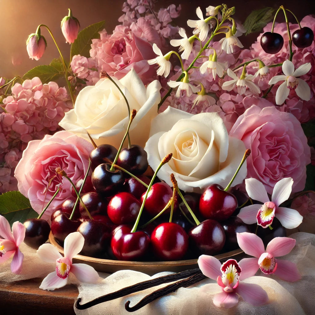 Black Cherry &amp; Rose Wax Melt
With Odour Eliminator