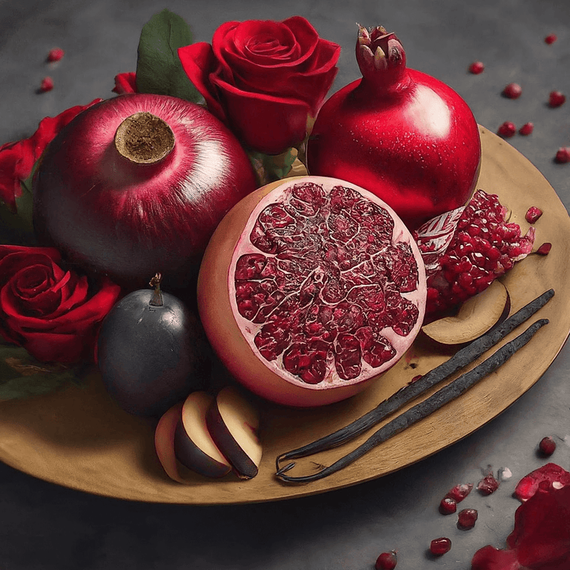 Black Pomegranate Wax Melt By Smith & kennedy Scents UK