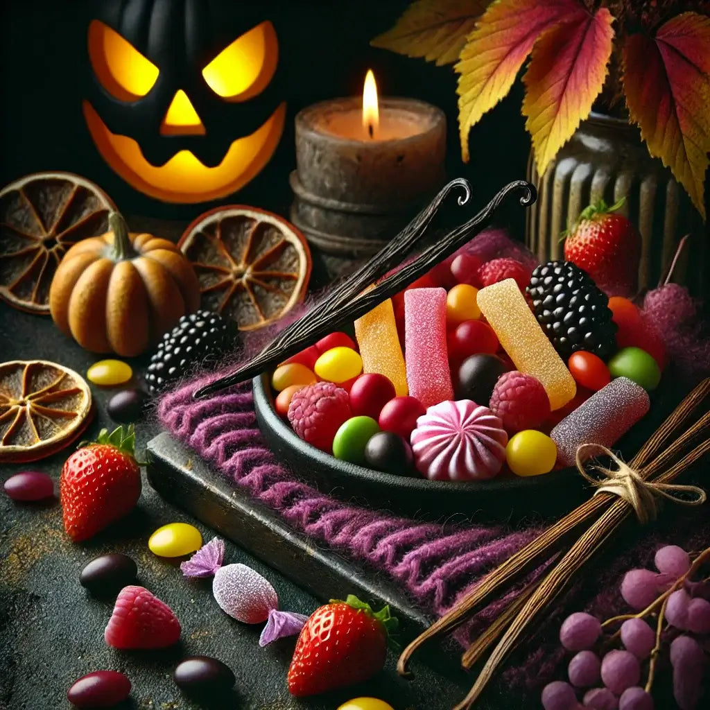 Candy Man Halloween wax melt scent image by Smith &amp; Kennedy Scents UK